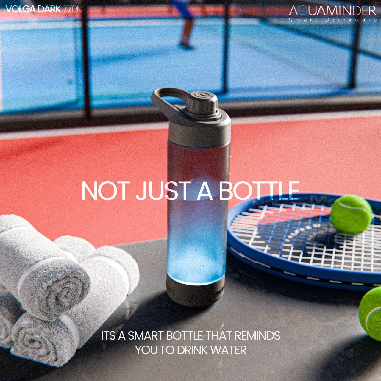 Smart Water Bottle Chug Lid Volga+ with Mobile App Connectivity