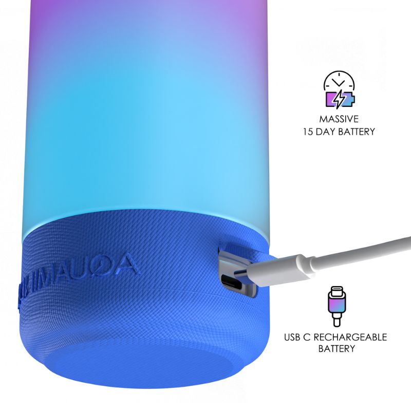Smart Drinkware Bottle Indus with Sporty Sipper Lid