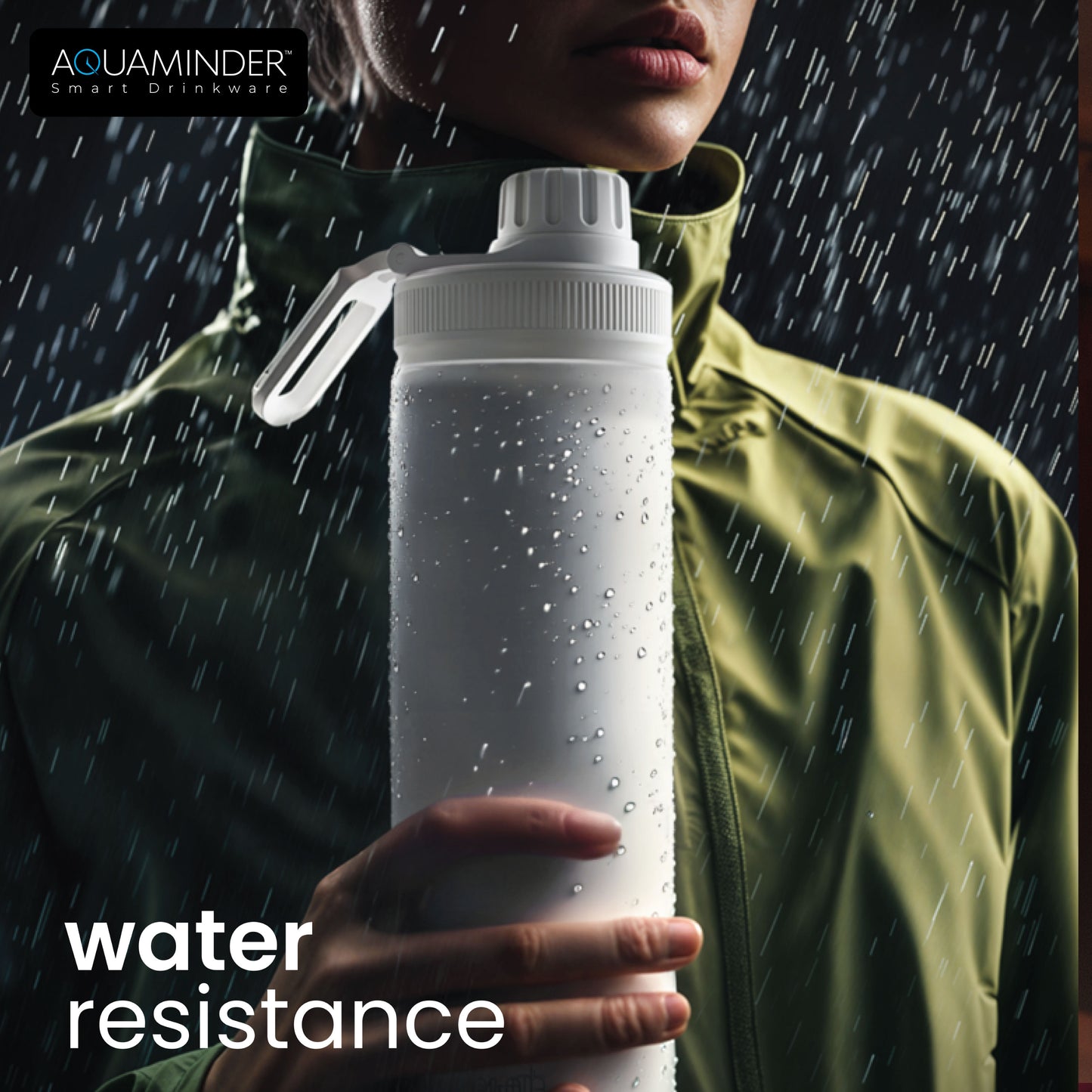 Aquaminder Rio Stainless Steel Double Wall Smart Water Bottle,SS304 Material 750 ml