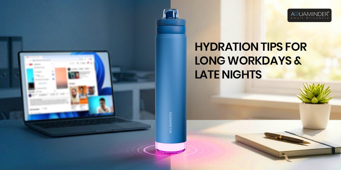 Hydration Tips for Long Workdays & Late Nights