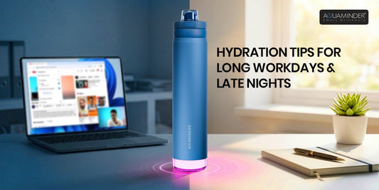 Hydration Tips for Long Workdays & Late Nights
