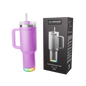 Stainless steel water bottle with reminder