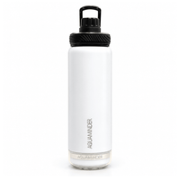 Personalised Rhine+ Smart Hydration Bottle | 800ML | White - AQUAMINDER