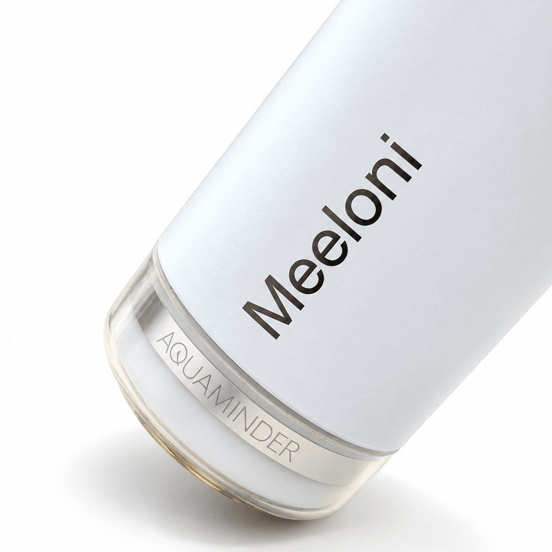 Personalised Rhine+ Smart Hydration Bottle | 800ML | White - AQUAMINDER