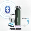 Personalised Thames+ Smart Reminder Led Vacuum Bottle & Aquaminder APP Connectivity | 600 ml | Olive - COD Not Applicable