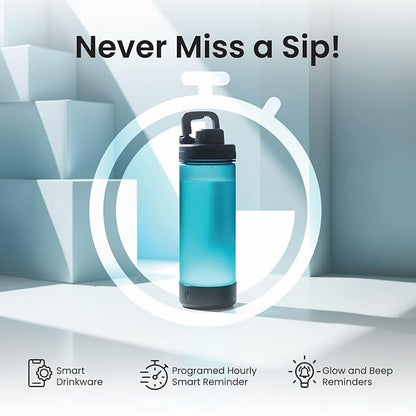 Hudson Smart Water Bottle with Chug Lid  600ml