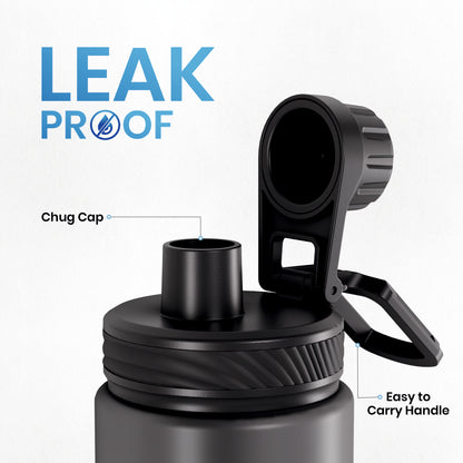 Hudson Smart Water Bottle with Chug Lid  600ml