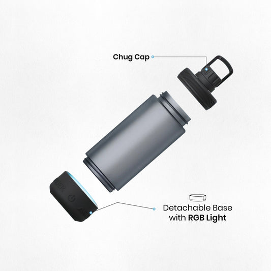 Hudson Smart Water Bottle with Chug Lid  600ml