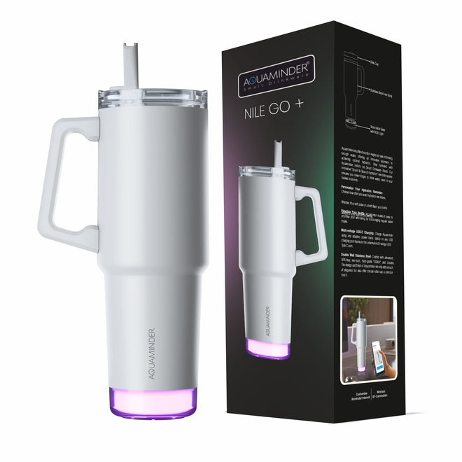 Nile Go+ Smart Tumbler with Sipper Cap Leak Proof 800ml with App ...