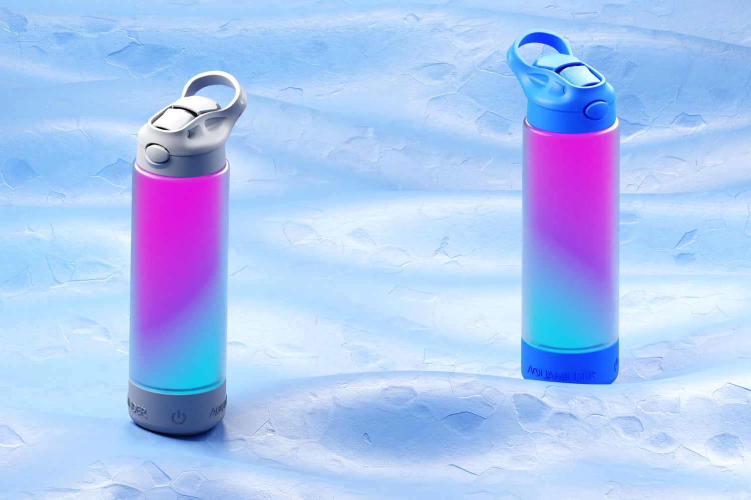 Aquaminder smart water bottle for corporate gifting