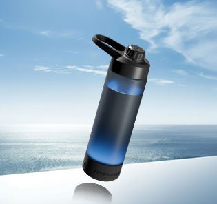 Volga+ Smart Water Bottle Chug Lid with Mobile App Connectivity - AQUAMINDER
