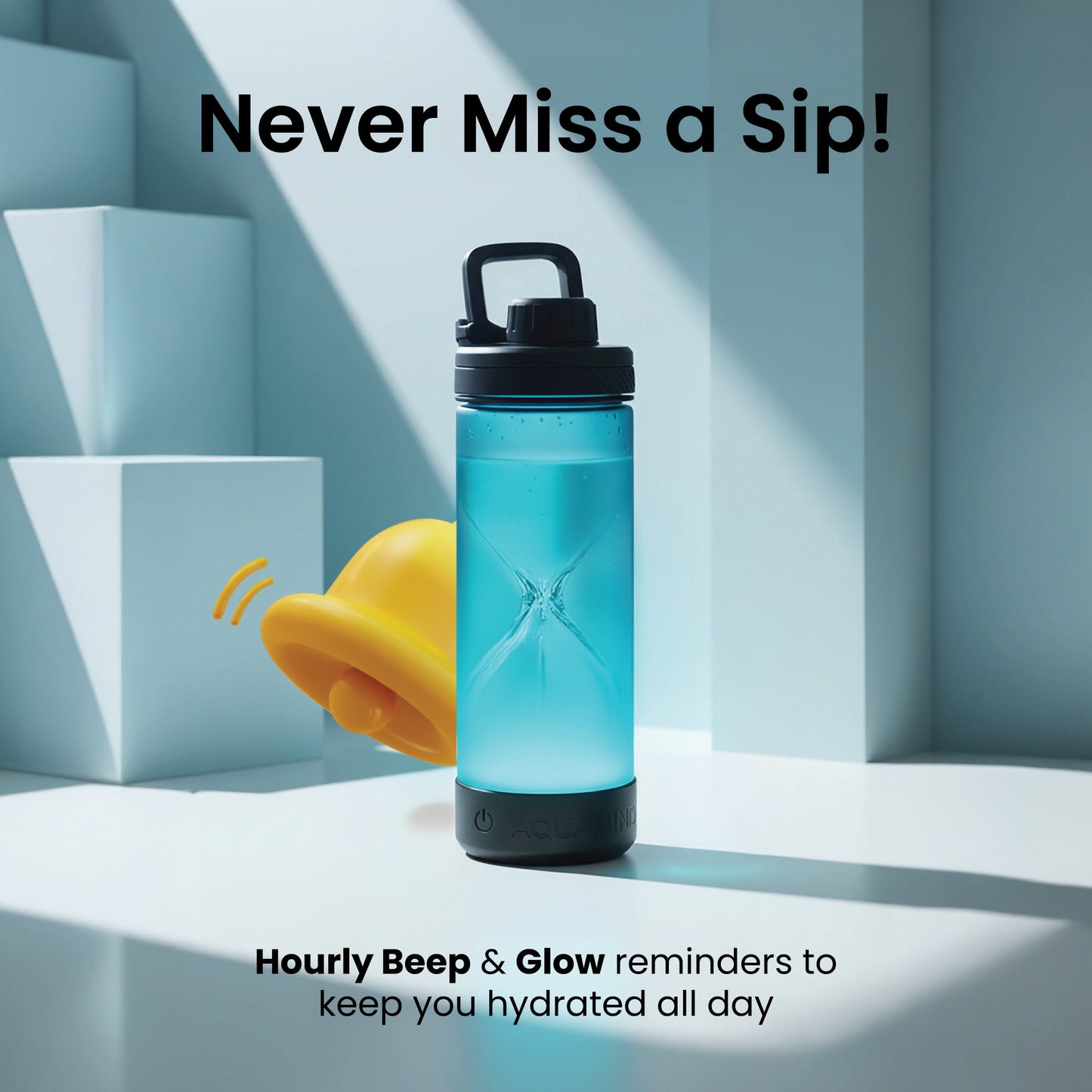 Hudson Smart Water Bottle with Chug Lid  600ml