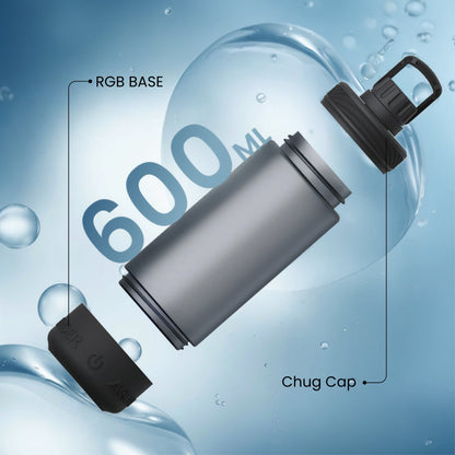 Hudson Smart Water Bottle with Chug Lid  600ml