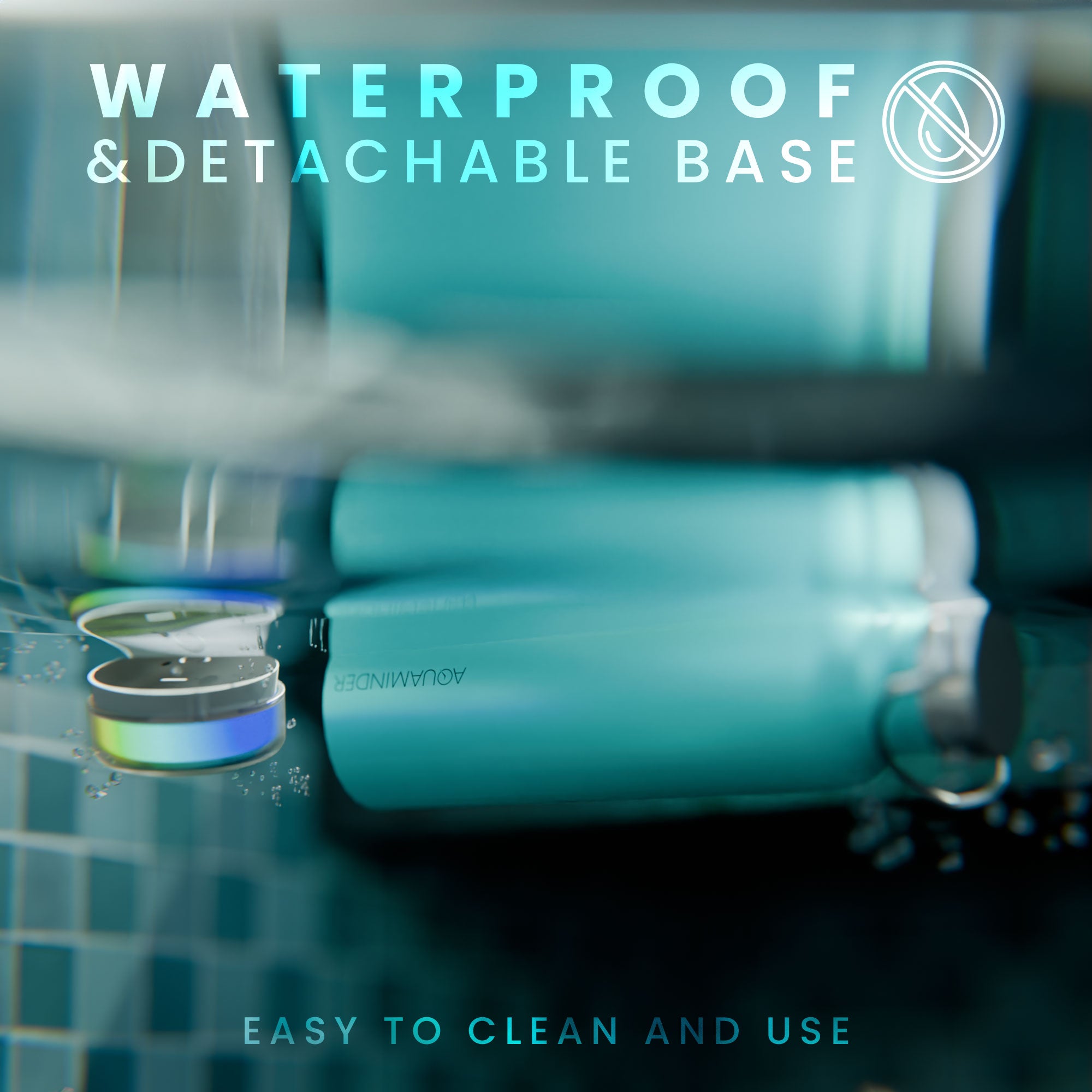 Thames+ Smart Water Bottle, 600 ml, SS 304 Material with App Connectivity - AQUAMINDER