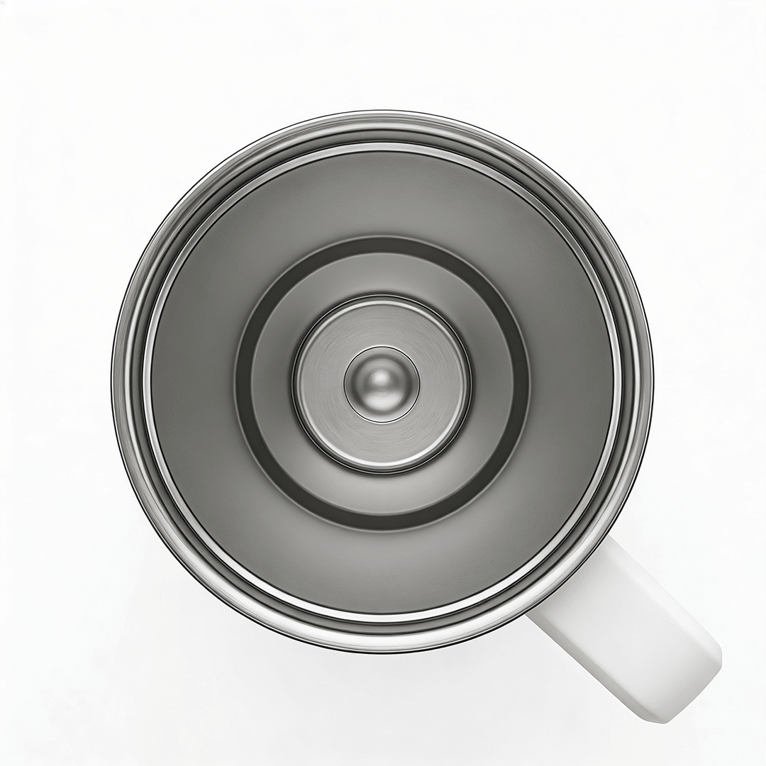 Nile Go+ Smart Tumbler with Sipper Cap Leak Proof 800ml with App Connectivity - White - AQUAMINDER